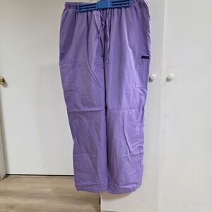 Elegant Lavender Wide Leg Pants